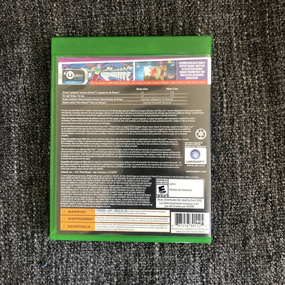 Just Dance 2015 Xbox One Game‎ Complete - Picture 2 of 3